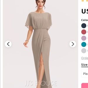 Bridesmaid/MOB/G dress